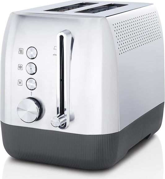 Brushed Stainless Steel Breville 2 Slice Toaster Edge Collection (VTT981R)