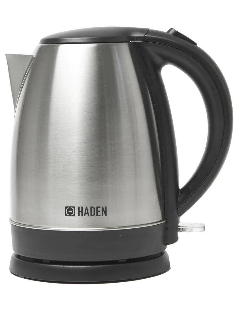 Haden Black and Stainless Steel Electric Kettle Iver (206459)