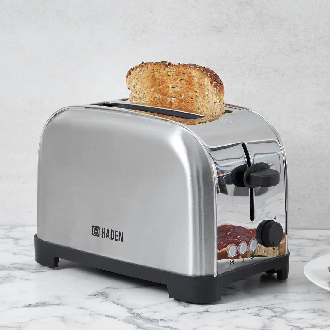 Haden Iver Electric Stainless Steel 2 Slice Toaster (206466)