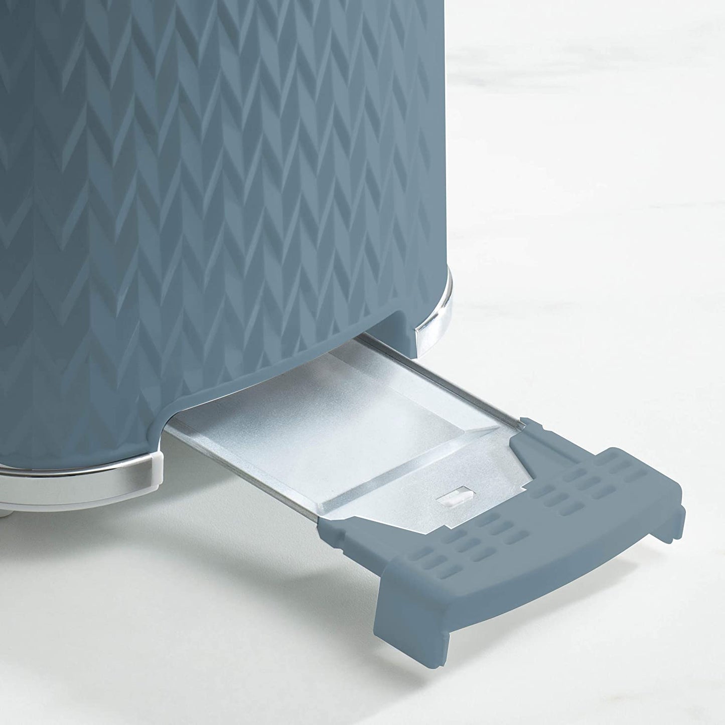 Daewoo Electric Light Blue 2 Slice Toaster Argyle  (SDA1823)