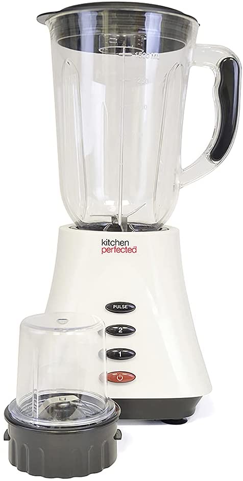Ivory White Electric Table Food Blender and Grinder  Kitchen Perfected 500w  (E5012WI)