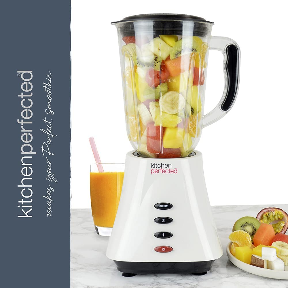 Ivory White Electric Table Food Blender and Grinder  Kitchen Perfected 500w  (E5012WI)