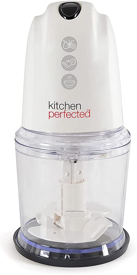 Ivory White Multi Chopper with Stainless Steel Blades Kitchen Perfected 260W (E5416WI)