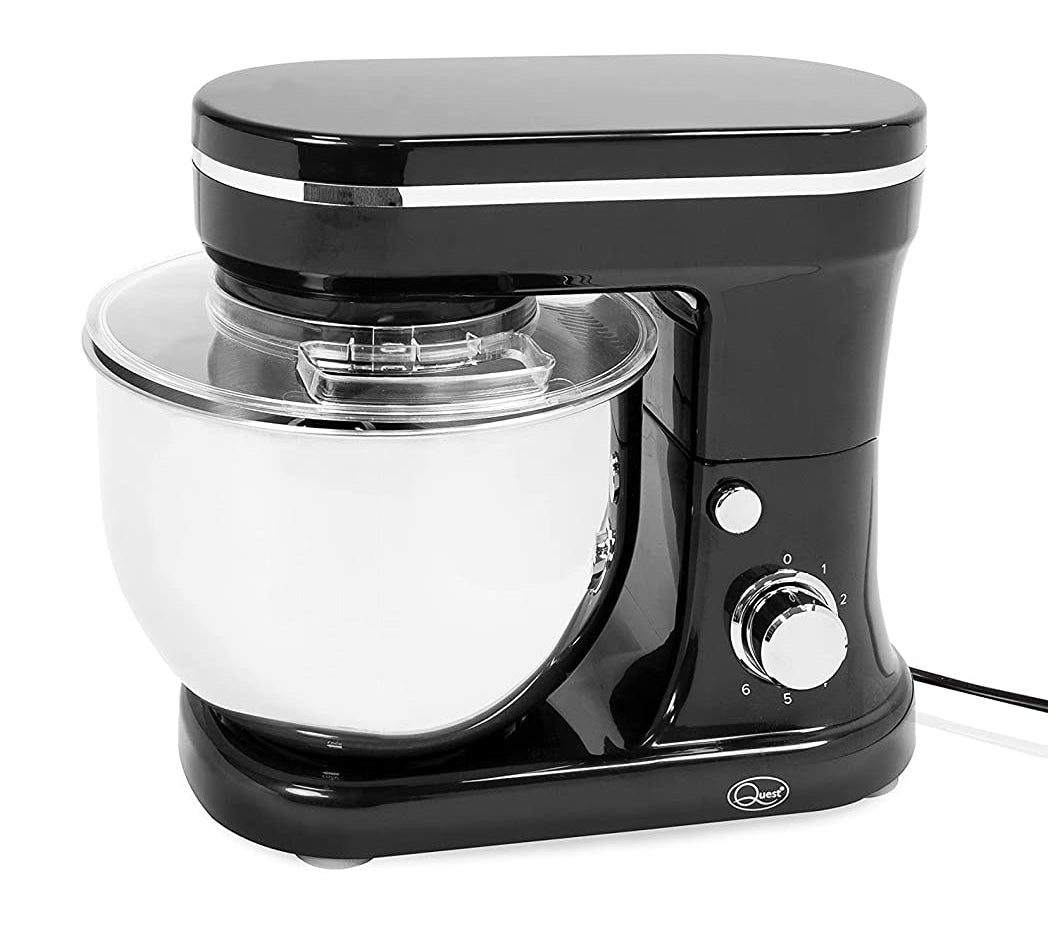 Quest Electric Stainless Steel and Black Food Stand Mixer Machine 1200W  (32219X1)
